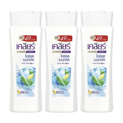 Шампунь против перхоти Clear Light Blue, 120 мл, набор 3 шт. (Clear Shampoo Light Blue 120 ml x3)
