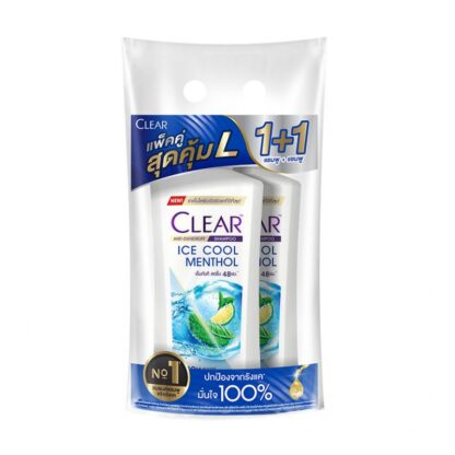 Шампунь Clear Light Blue, 350 мл, набор 2 шт. (Clear Shampoo Light Blue 350 ml x2)