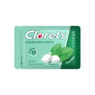 Освежающие драже Clorets «Свежая мята» без сахара, 15,4 г (CLORETS Candy Fresh Mint 15.4g)