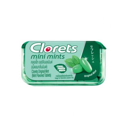 Освежающие конфеты Clorets Mini Mint, 11,2 г (CLORETS Mini Mint Original Mint 11.2g)