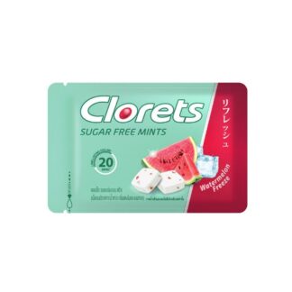 Освежающие драже Clorets без сахара «Арбуз и ментол», 15,4 г (CLORETS Sugar Free Tablet Watermelon and Menthol 15.4g)
