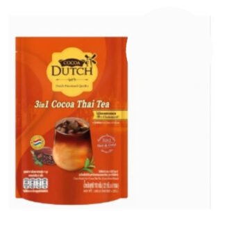 Какао-напиток Cocoa Dutch 3-в-1 со вкусом тайского чая, 110 г (Cocoa Dutch 3in1 Cocoa Thai Tea 110 g)