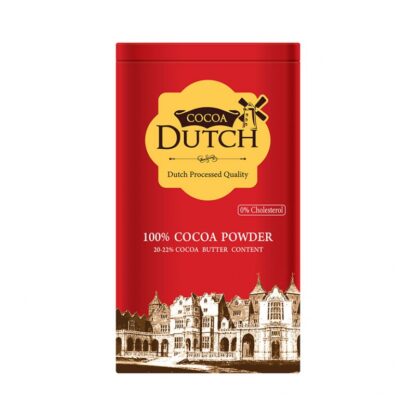 Какао-порошок Cocoa Dutch 100%, 350 г (Cocoa Dutch Cocoa Powder 100% 350 g)