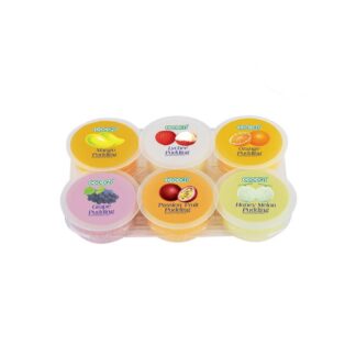 Пудинг Cocon фруктовое ассорти (набор 6 стаканчиков), 80 г × 6 (Cocon Assorted Fruit Pudding 80g x6)
