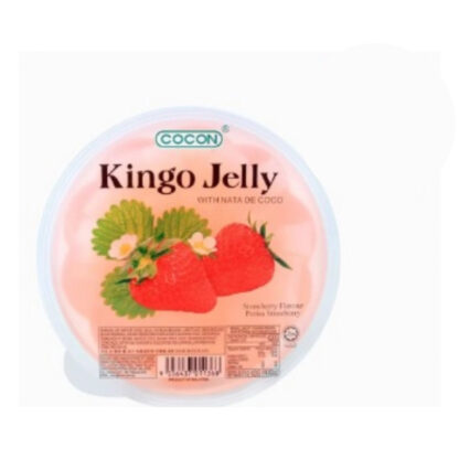 Желе Cocon Kingo со вкусом клубники, 420 г (Cocon Kingo Jelly Strawberry 420 g)