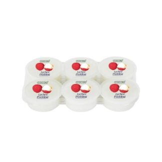 Пудинг Cocon со вкусом личи, 6 × 80 г (Cocon Lychee Pudding 6 x 80 g)