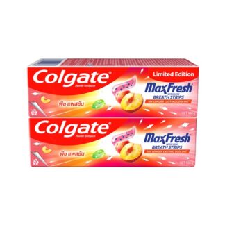 Зубная паста Colgate Max Fresh Peach Passion, 100 г, набор 2 шт. (Colgate Max Fresh Peach Passion Toothpaste 100 g x2)