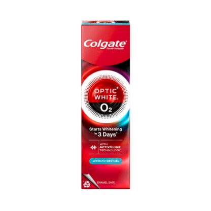 Отбеливающая зубная паста Colgate Optic White O2, 85 г (Colgate Optic White O2 Aromatic Menthol Toothpaste 85 g)
