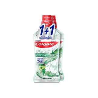 Ополаскиватель для рта Colgate Plax Herbal Detox, 750 мл, набор 2 шт. (Colgate Plax Herbal Detox Mouthwash 750 ml x2)