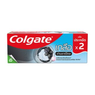 Угольная зубная паста Colgate Salt Charcoal, 150 г, набор 2 шт. (Colgate Toothpaste Salt Charcoal 150 g x2)