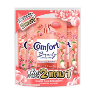 Кондиционер для белья Comfort Beauty Perfume «Персик и камелия», 450 мл (COMFORT Beauty Perfume Fabric Softener Peach and Camellia 450ml)