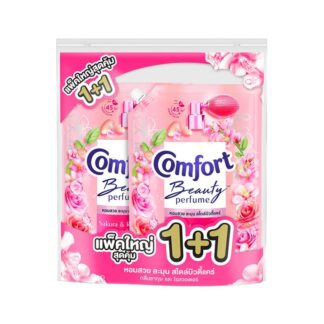 Кондиционер для белья Comfort Beauty Perfume «Сакура и розовая вода», 1 л (COMFORT Beauty Perfume Fabric Softener Sakura Rosewater 1L)