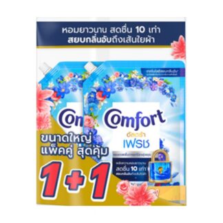 Кондиционер для белья Comfort Ultra Fresh, голубой, 1 л (COMFORT Ultra Fresh Fabric Softener Blue 1L)