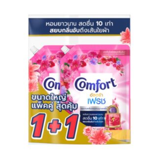 Кондиционер для белья Comfort Ultra Fresh, розовый, 1 л (COMFORT Ultra Fresh Fabric Softener Pink 1L)