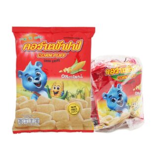 Кукурузные чипсы Cornpuff оригинальные, 65 г (CORNPUFF Corn Chips Original 65g)