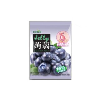Желе конняку Cozzo со вкусом черники, 160 г (Cozzo Konnyaku Jelly Blueberry 160g)