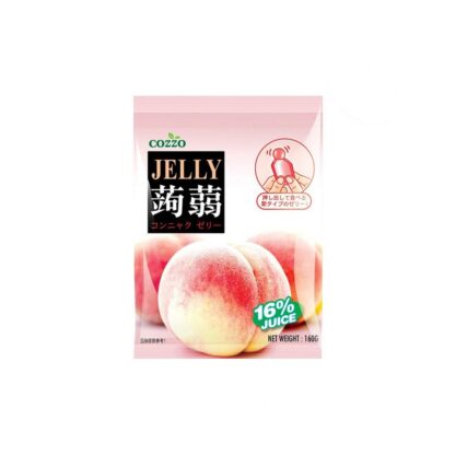 Желе конняку Cozzo со вкусом персика, 160 г (Cozzo Konnyaku Jelly Peach 160g)
