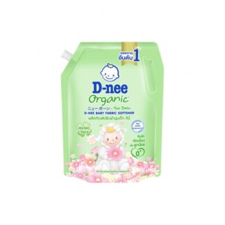 Детский кондиционер для белья D-nee Baby, зелёный, 1,1 л (D-nee Baby Fabric Softener Green 1100ml)