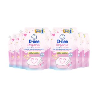 Кондиционер для детского белья D-nee Organic «Всегда счастлив», 1,1 л (D-NEE Baby Fabric Softener Organic Always Happy 1100ml Pink)