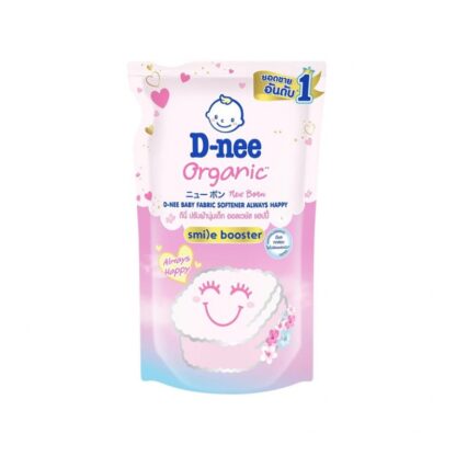 Кондиционер для белья D-nee Baby Organic «Всегда счастливы», 530 мл (D-nee Baby Fabric Softener Organic Always Happy 530ml)