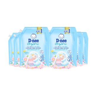 Кондиционер для детского белья D-nee Organic «Утренняя свежесть», 1,1 л (D-NEE Baby Fabric Softener Organic Morning Fresh 1100ml Blue)