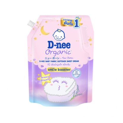 Кондиционер для детского белья D-nee Organic «Сладкие сны», 1,1 л (D-NEE Baby Fabric Softener Organic Sweet Dream 1100ml)