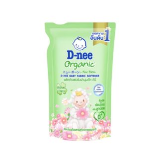 Кондиционер для белья D-nee Baby Organic Touch, зелёный, 530 мл (D-nee Baby Fabric Softener Organic Touch 530ml Green)