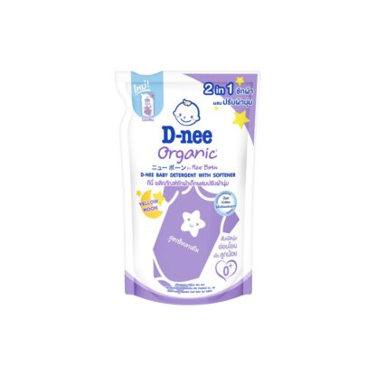 Детское жидкое средство для стирки D-nee Organic «Жёлтая луна», 460 мл (D-nee Baby Liquid Detergent Organic Yellow Moon 460ml)