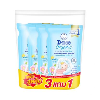 Кондиционер для белья D-nee «Утренняя свежесть», 530 мл (D-NEE Fabric Softener Morning Fresh 530ml)
