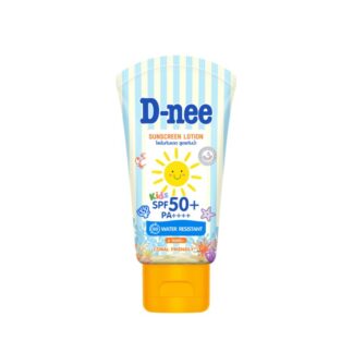 Солнцезащитный лосьон для детей D-nee Kids SPF50+ PA++++, 50 мл, 50 мл (D-NEE Kids Sunscreen Lotion SPF50+ PA++++ Water Resistant 50ml)