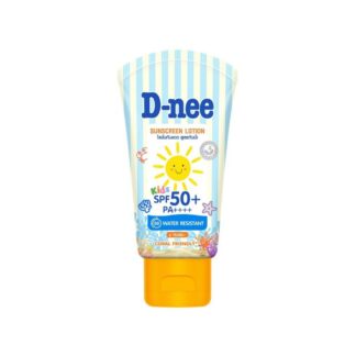 Детский солнцезащитный лосьон D-nee Kids SPF50+ PA++++, водостойкий, 50 мл, 50 мл (D-NEE Kids Sunscreen SPF50+ PA++++ Lotion 50ml)