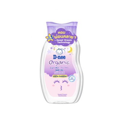 Детское масло D-nee Organic Sweet Dream, 200 мл (D-nee Organic Baby Oil Sweet Dream 200ml)