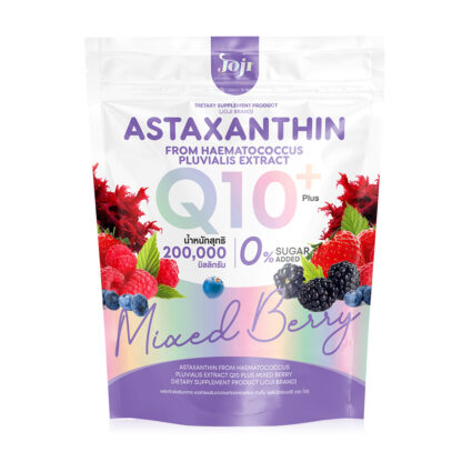 Добавка Joji Secret Young Astaxanthin Q10 Plus со вкусом ягод, 10 шт. (Joji Astaxanthin Q10 Plus Mixed Berry 10 pcs)