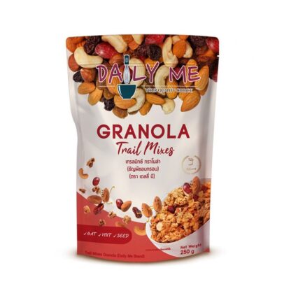 Гранола Daily Me Trail Mix с орехами и сухофруктами, 250 г (Daily Me Granola Trail Mixes 250 g)