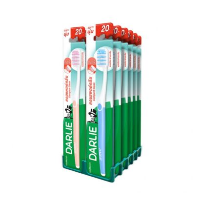 Зубная щётка Darlie Compact Clean, набор 12 шт. (Darlie Compact Clean Toothbrush x12)