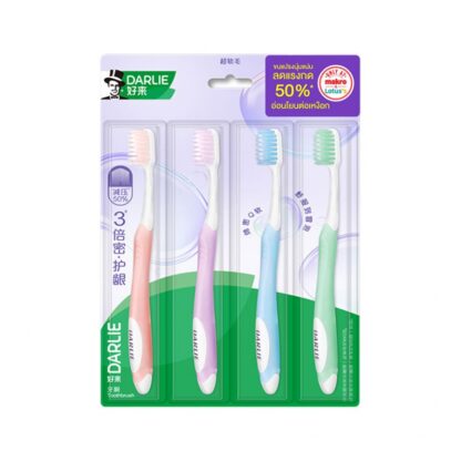 Зубная щётка Darlie Special Pack Regular Gum Care, набор 4 шт. (Darlie Regular Gum Care Toothbrush x4)