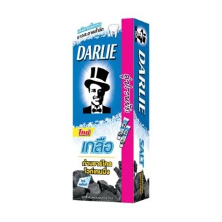 Отбеливающая зубная паста Darlie Salt Charcoal с бамбуковой солью и углём 140 г