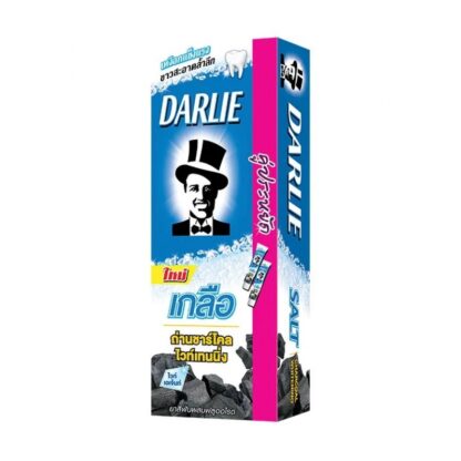 Отбеливающая зубная паста Darlie Salt Charcoal с бамбуковой солью и углём 140 г