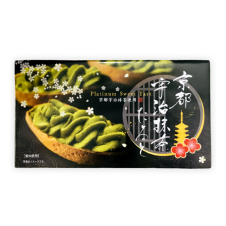 Японские тарталетки Tokumiya Sweet Tart с кремом из зелёного чая удзи