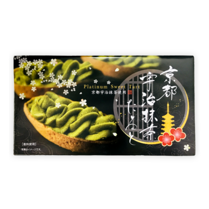 Японские тарталетки Tokumiya Sweet Tart с кремом из зелёного чая удзи (TOKUMIYA Sweet Tart Uji Green Tea)