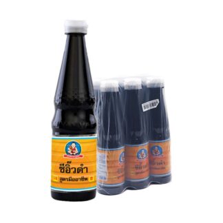 Тёмный соевый соус Dek Som Boon, 370 мл, набор 6 шт. (DEK SOM BOON Black Soy Sauce 370ml x6)