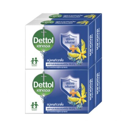 Мыло Dettol Captivating антибактериальное, 60 г, набор 4 шт. (DETTOL Captivating Anti-Bacterial Bar Soap 60g x4)