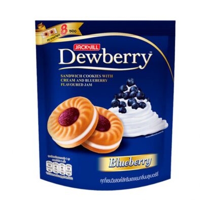 Печенье Dewberry с черникой, 144 г (DEWBERRY Cookies Blueberry 144g)
