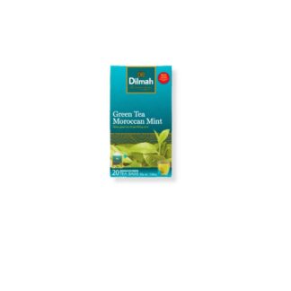 Зелёный чай Dilmah с марокканской мятой, 20 пакетиков, 30 г (Dilmah Green Tea Moroccan Mint 30 g, 20 Sachets)