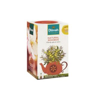 Травяной чай Dilmah «Натуральный ройбуш», 20 пакетиков, 30 г (Dilmah Natural Rooibos Tea 30 g, 20 Sachets)