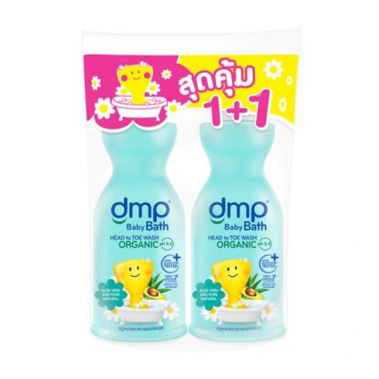 Детский гель для волос и тела DMP Pure Natural, 450 мл, набор 2 шт. (DMP Hair & Body Baby Bath Pure Natural 450 ml x2)