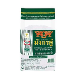 Лапша Double Dragon Fresh Vermicelli, 500 г (DOUBLE DRAGON Fresh Vermicelli 500g)