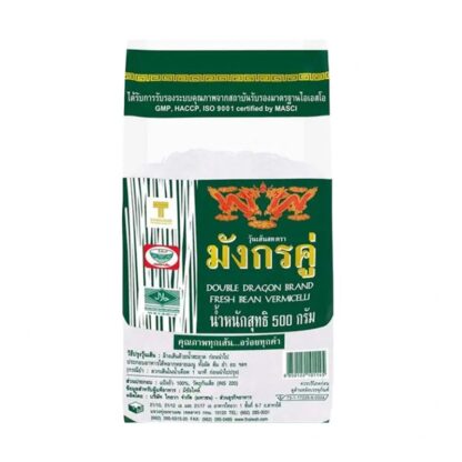 Лапша Double Dragon Fresh Vermicelli, 500 г (DOUBLE DRAGON Fresh Vermicelli 500g)