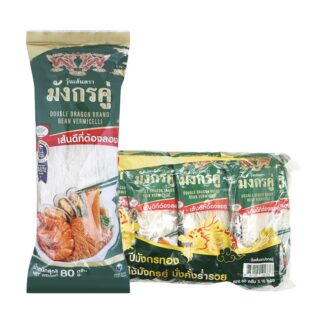Фунчоза Double Dragon, 80 г (DOUBLE DRAGON Vermicelli 80g)
