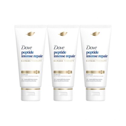 Кондиционер Dove Peptide Intense Repair, 60 мл, набор 3 шт. (Dove Peptide Intense Repair Conditioner 60 ml x3)